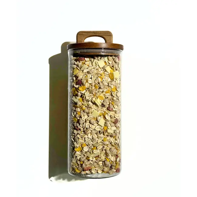 Zoha storage jar with handle 1500 ml set of 2