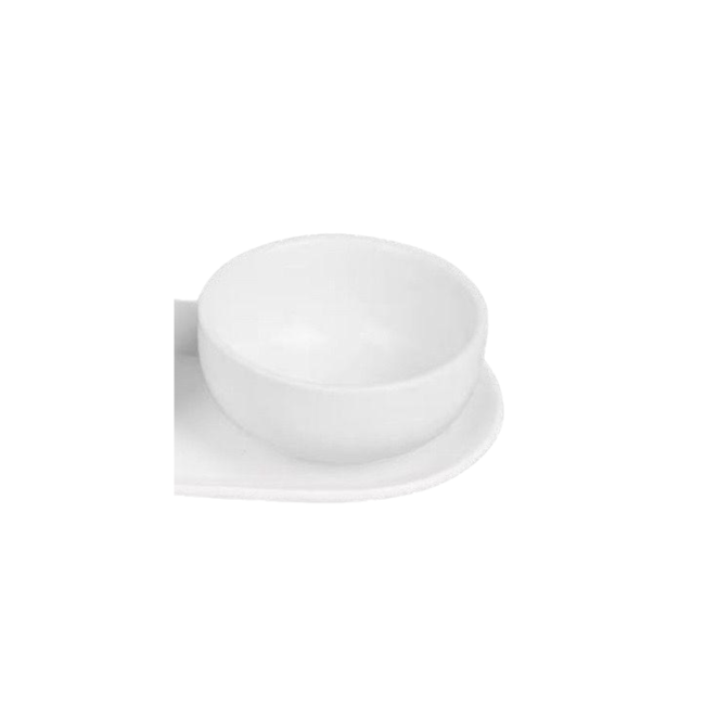 Witte aperitiefset 4-delig