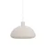 Savio clay metal ceiling lamp in beige