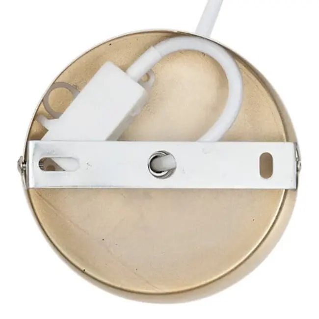 Savio klei metalen plafondlamp beige