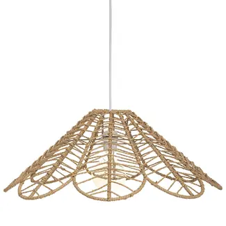 Ceiling lamp with flower petals