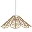 Ceiling lamp with flower petals