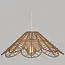 Ceiling lamp with flower petals