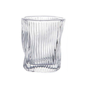 Organic ribbed shot glasses – 6-piece set