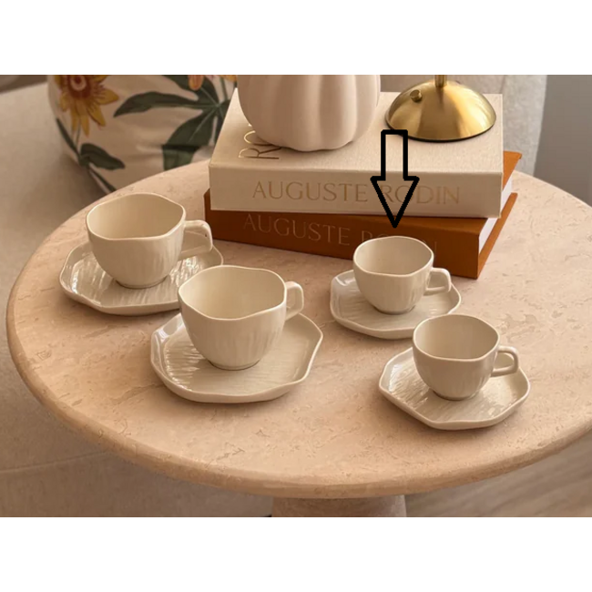 Cermico espresso set 12-piece | Beige