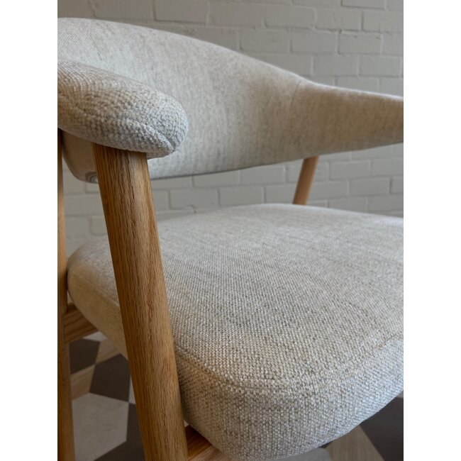 Yemek odası sandalyesi Doğal Ahşap