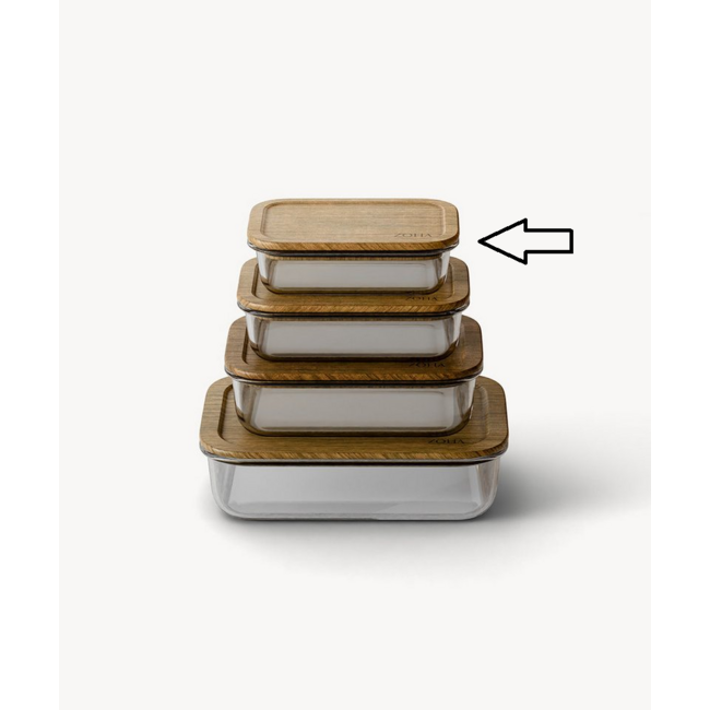 Zoha Glass storage container - 370 ml