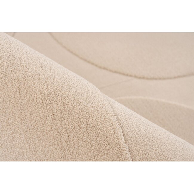 Vloerkleed Fox - Beige 160x230 cm