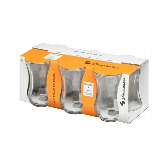 Theeglazen - set van 6