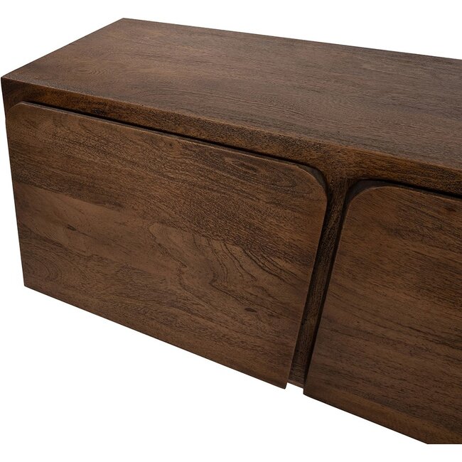 Mango wood TV cabinet