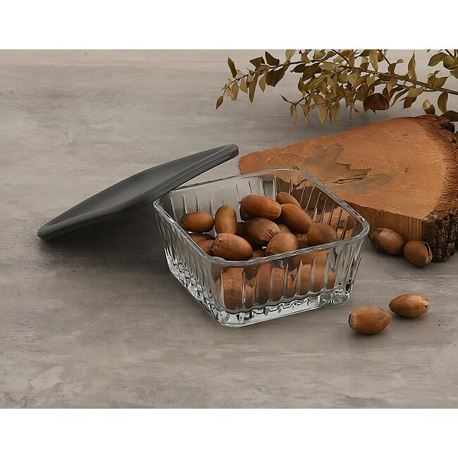 Frezya schalen met deksel - set van 4