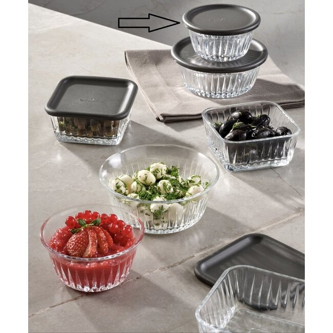 Frezya schalen met deksel - set van 6