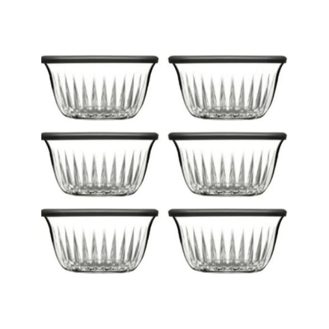 Frezya bowls with lid - set of 6
