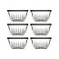 Frezya bowls with lid - set of 6