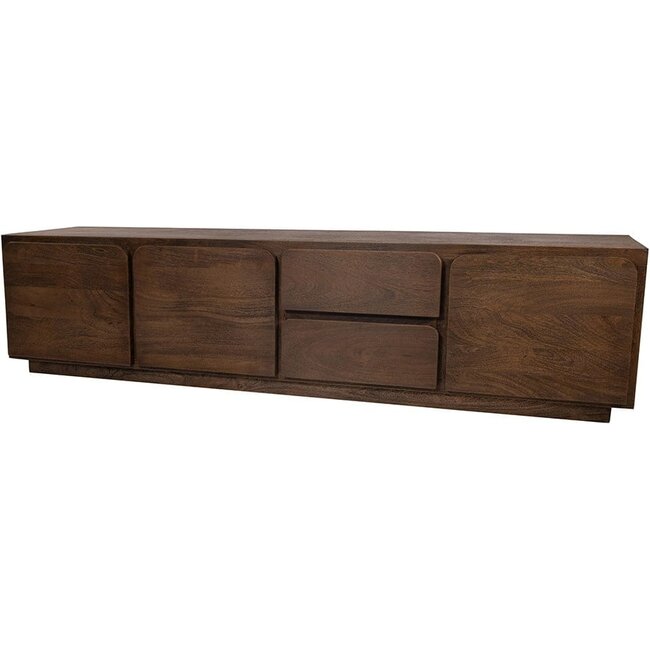 Mango wood TV cabinet