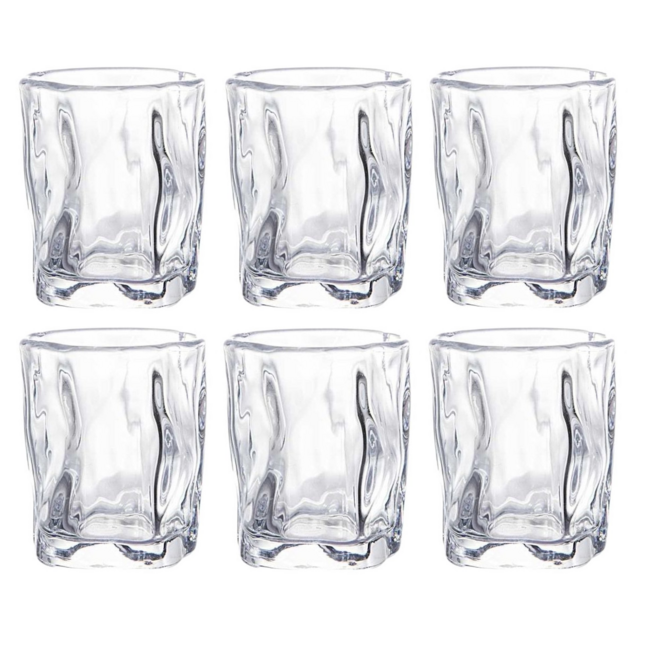 Organic Icy Shot Glasses – 6-Piece Set - Copy