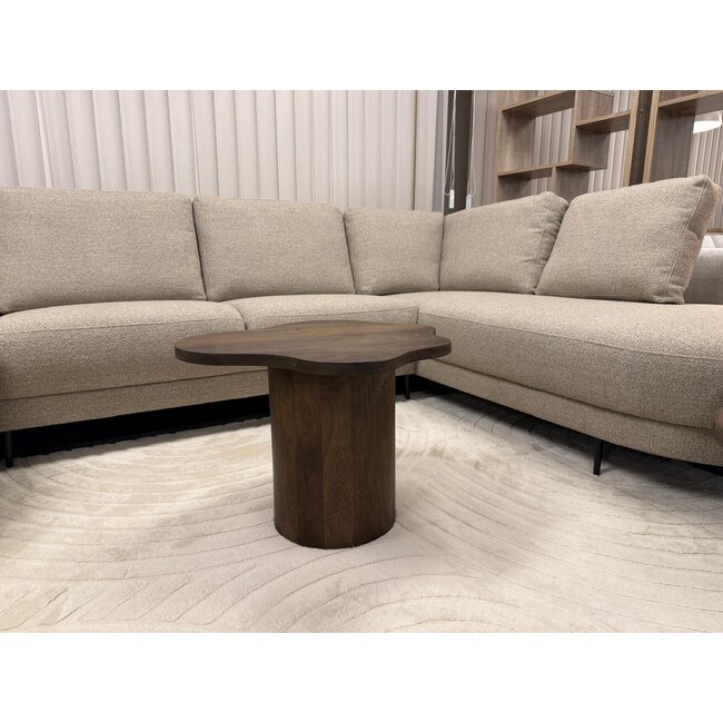 Japandi organic side table - 65 cm