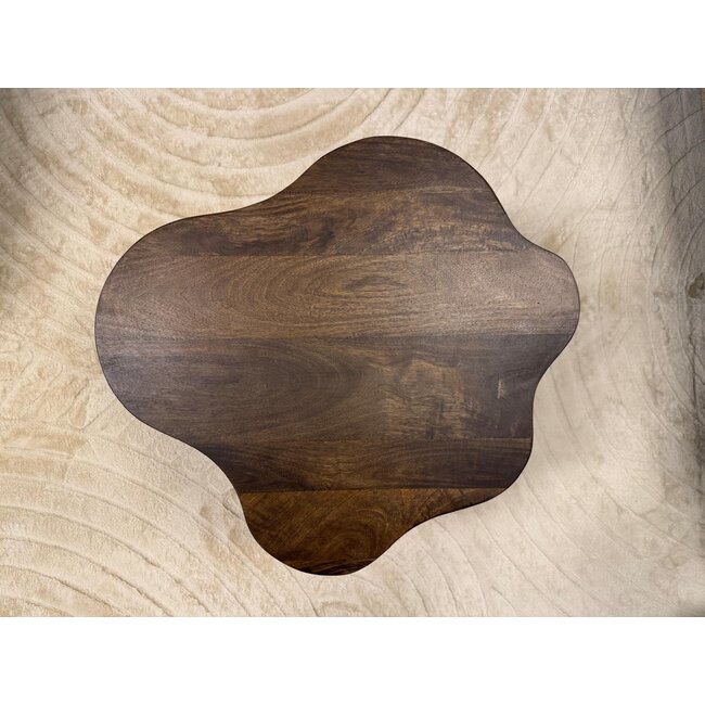 Japandi organic side table - 65 cm