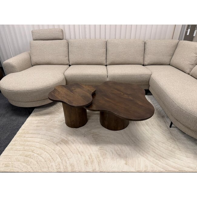 Japandi salontafel organisch - 98 cm