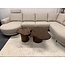 Japandi organic coffee table - 98 cm