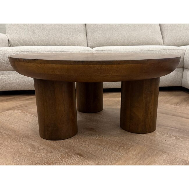 Japandi coffee table Espresso - 90 cm