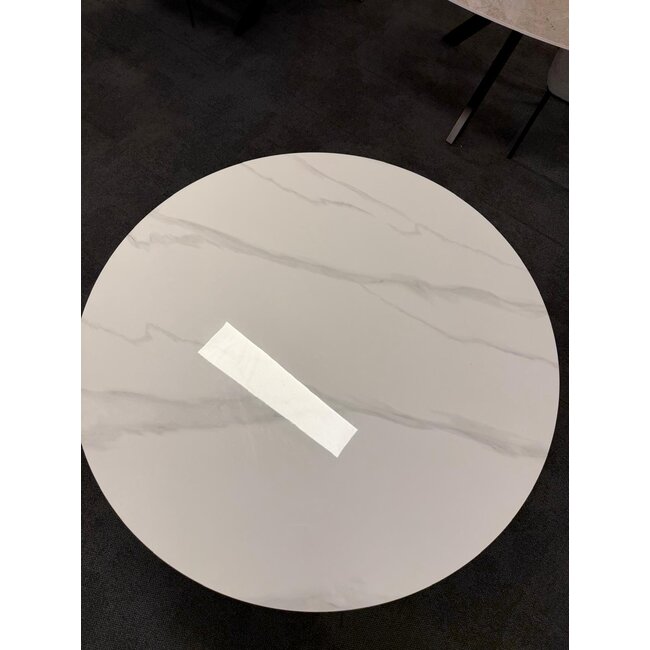 White Stone dining table - 110 cm