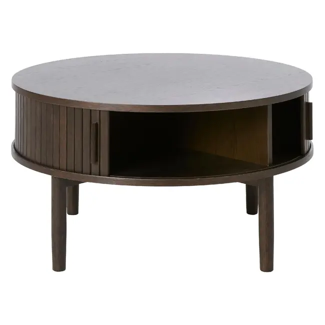Salontafel Svalka Dark Brown - Ø85 cm