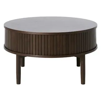 Salontafel Svalka Dark Brown - Ø85 cm