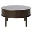 Salontafel Svalka Dark Brown - Ø85 cm