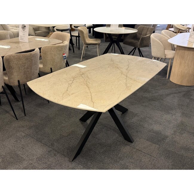 Uitschuifbare eettafel Celeste - 160/240 cm - Glanzend