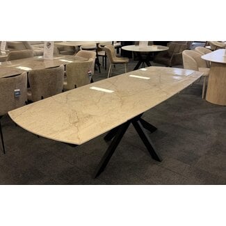 Uitschuifbare eettafel Celeste - 160/240 cm - Glanzend