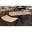 Extendable dining table Celeste - 160/240 cm - Glossy
