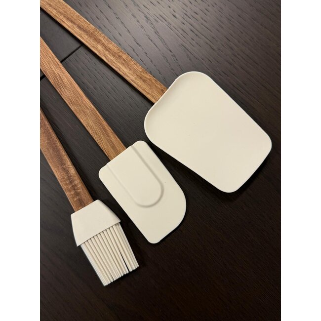 Zoha Akasya mutfak gereçleri seti – 3 parça