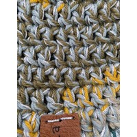 Beanie Groen/Zilver/Geel