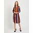 Vila VIMELINA STRIPE LS TIE SHIRT DRESS