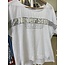 CHOKLATE CHOKLATE NEVER STOP SPARKLE ROUND NECK TOP
