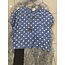 POLKA DOT ROUND NECK TOP WITH NECKLACE