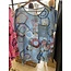 NEW COLLECTION NEW COLLECTION MISS MOON TOP WITH FRONT POCKET AND NECKLACE