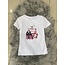 Italy Moda ITALY MODA PRINTED WHITE T -SHIRT
