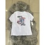 Italy Moda ITALY MODA PRINTED WHITE T -SHIRT