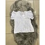 LAMIAR LAMIAR LACE SATIN V NECK TOP