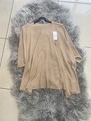 NEW COLLECTION RIBBED KNIT CARDIGAN