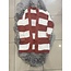 Italy Moda ITALY MODA MULTICOLOURED STRIPE LONG CARDIGAN
