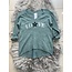 MADE IN ITALY CHOKLATE LOVE STAR V NECK KNIT JUMPER