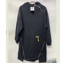 MADE IN ITALY DM 21 HOODED TUNIC