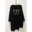 NEW COLLECTION NEW COLLECTION TIE SIDE HEART TUNIC