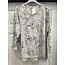 MADE IN ITALY MADE IN ITALY TIE DYE TOP WITH STRING AT THE BOTTOM