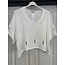CHOKLATE CHOKLATE SHORT SLEEVE CROPPED KNIT