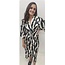 CHOKLATE CHOKLATE V NECK DRESS 3317
