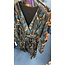 FORCYMA FORCYMA SHORT PRINT DRESS 12599